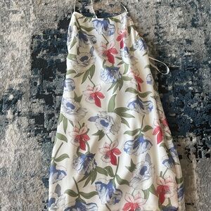 Floral Halter Dress